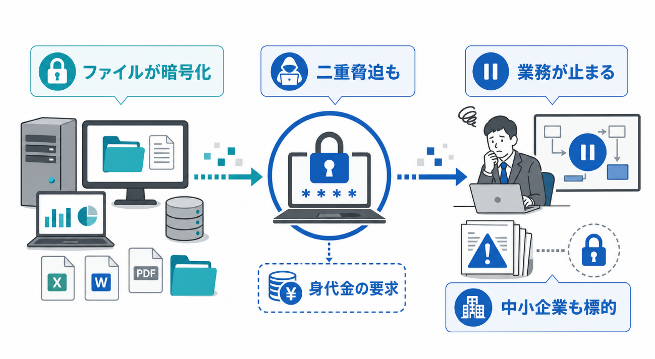 ランサムウェアとは?